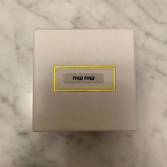 MIU MIU shell ring NWOT authentic size Small - Picture 4 of 7